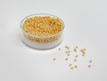 Delica Beads 2mm 7g beige AB